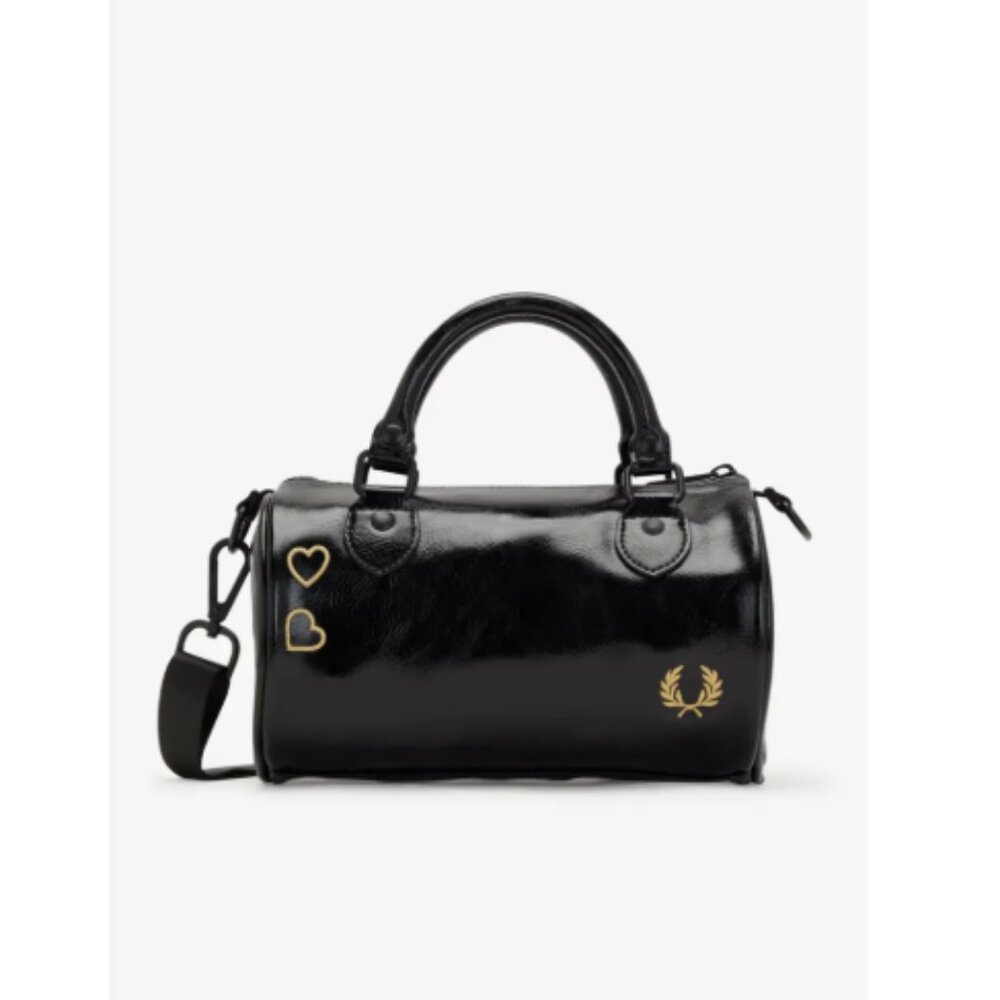 NWT Fred Perry Amy Winehouse Mini Barrel Black - Picture 7 of 12